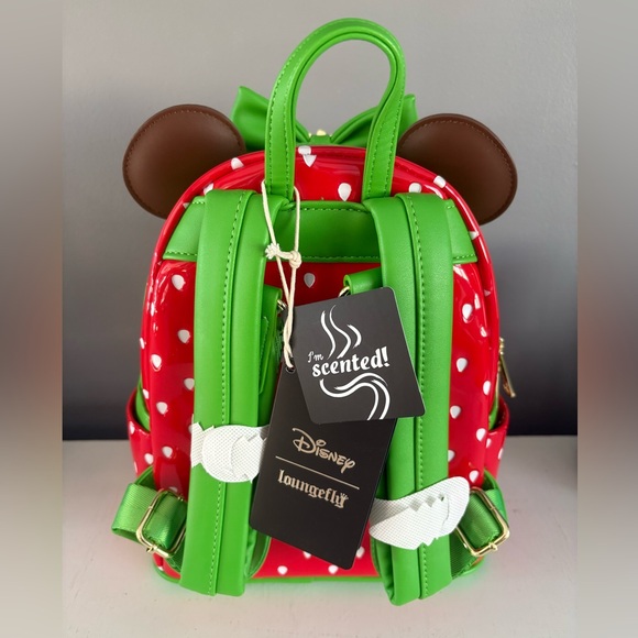 Loungefly Scented Chocolate Covered Strawberry Mini Backpack - Picture 2 of 2